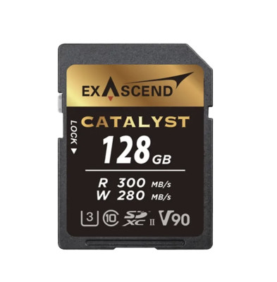 Карта памяти Exascend SDXC Catalyst UHS-II SD V90 128GB