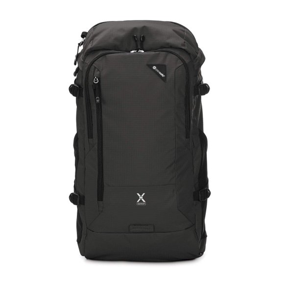 Рюкзак-антивор PacSafe Venturesafe X30 Black  6 систем безопасности • Высокая степень защиты • «Дышащая» спинка