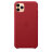 Кожаный чехол для Apple Leather Case PRODUCT RED (Красный) iPhone 11 Pro Max  - Кожаный чехол для IPhone 11 Pro Max Apple Leather Case PRODUCT RED (красный)