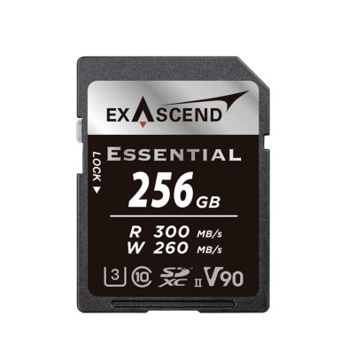 Карта памяти Exascend SDXC Essential UHS-II SD V90 256GB