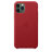 Кожаный чехол Apple Leather Case PRODUCT RED (Красный) для iPhone 11 Pro  - Кожаный чехол для IPhone 11 Pro Apple Leather Case PRODUCT RED (красный)
