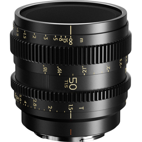 Объектив Thypoch Simera-C 50mm T1.5 FF Prime Cine E-mount  Байонет объектива E-mount (Sony) • Покрытие матрицы Fullframe • Фокусное расстояние 50 мм • Фокусировка ручная • Диафрагма f1.5 - f16 • Диаметр резьбы на объективе 62 мм • Зубчатое кольцо