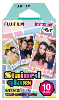 Картридж (кассета) FujiFilm Colorfilm Instax Mini Stained Glass 10 фото для Instax Mini 7S/8/25/50S/70/90/Hello Kitty