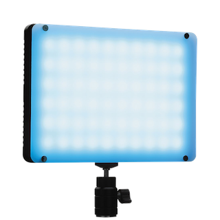 Осветитель Nicefoto TC-368 RGB  • Вид осветителя: LED панель • Цветовая температура: 3200 — 6500 K • RGB режим: да • Особенности конструкции: встроенный дисплей, активное охлаждение • Имеет крепление: 1/4", Cold Shoe