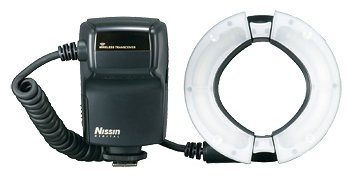 Кольцевая вспышка Nissin MF18N Macro для Nikon  Кольцевая вспышка для камер Nikon • Ведущее число: 16 м (ISO 100) • Поддержка режимов E-TTL, E-TTL II • Поворотная головка • Выбор угла освещения: ручной