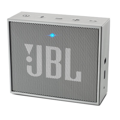 Портативная колонка JBL Go Grey  Портативная акустика моно • Мощность 3 Вт • Питание от батарей, от USB • Линейный вход • Bluetooth