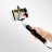 Селфи-монопод ROCK Smart Selfie Shutter & Stick Grey с пристяжным пультом Bluetooth  - Селфи-монопод ROCK Smart Selfie Shutter & Stick Grey