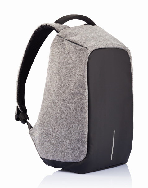 Рюкзак-антивор XD Design The Original Bobby Anti-theft Backpack Grey для ноутбука до 15&quot;  Защита от краж • Светоотражающие элементы • Внешний USB-порт • Водоотталкивающий материал • Распределение веса