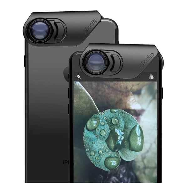 Макрообъектив Olloclip Macro 7x + 14x + 21x Essential Lenses для iPhone 8/7 и iPhone 8/7PLUS  Набор от Olloclip для любителей макросъемки, превратит ваш iPhone 8/7 в цифровой микроскоп или лупу. 2 объектива с разным увеличением — Macro 7x, 14x и 21x