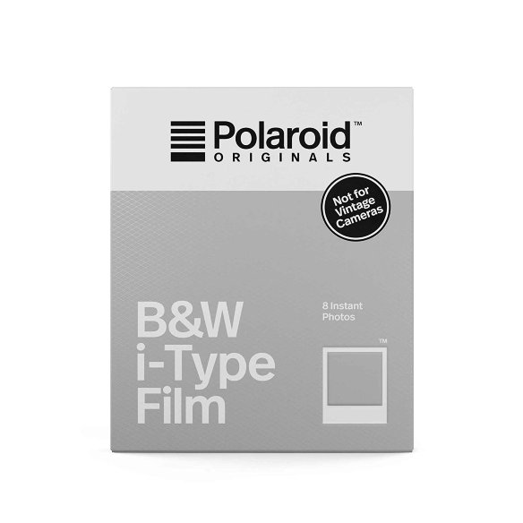 Картридж Polaroid Originals B&amp;W Film I-Type для OneStep 2  Чёрно-белый картридж • Polaroid 600 серии • OneStep 2 (i-Type камеры)