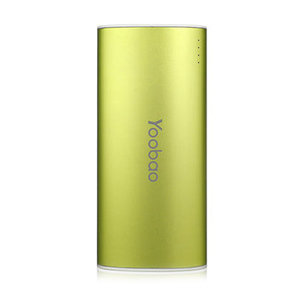 Внешний аккумулятор Yoobao 6200 mAh YB-6012 PRO Green (универсальный)