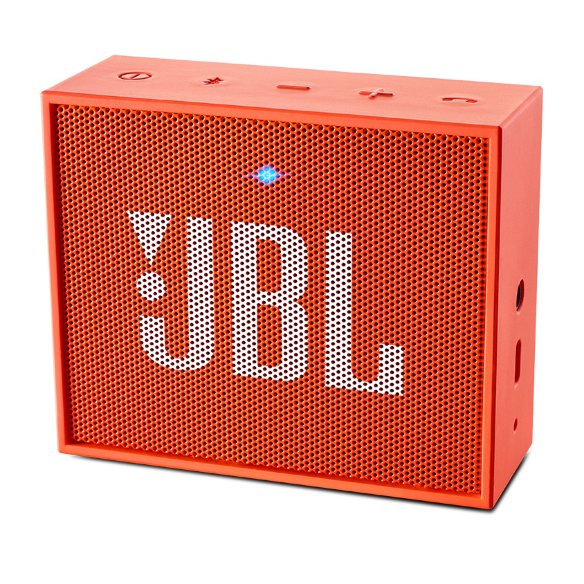 Портативная колонка JBL Go Orange  Портативная акустика моно • Мощность 3 Вт • Питание от батарей, от USB • Линейный вход • Bluetooth