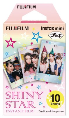Картридж (кассета) FujiFilm Colorfilm Instax Mini Shiny Star 10 фото для Instax Mini 9/8/7S/25/50S/70/90/Hello Kitty