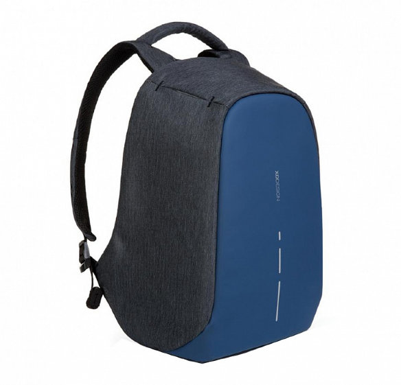 Рюкзак-антивор XD Design Bobby Compact Anti-Theft Backpack Diver Blue для ноутбука до 14&quot;  Защита от краж • Удобная спинка • Стильный внешний вид