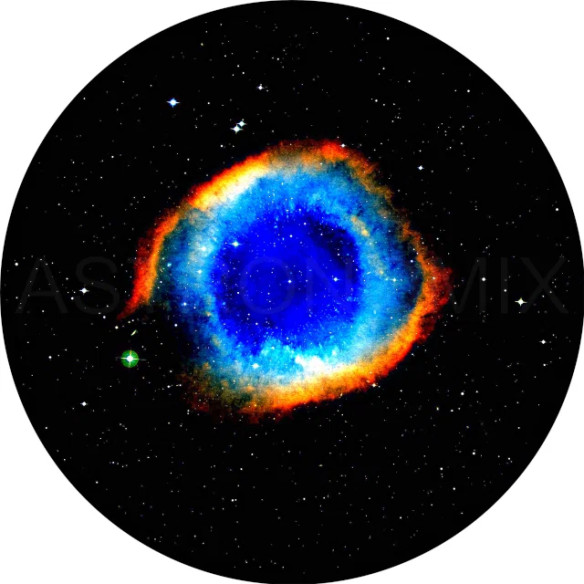 Проекционный диск Sega Homestar для домашнего планетария Туманность Улитка  Подходит для планетариев Homestar Classic, Flux, Earth Theater, R2-D2 EX, Pro 2nd Edition, Pure.