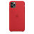 Силиконовый чехол Apple Silicone Case PRODUCT RED (Красный) для iPhone 11 Pro Max  - Силиконовый чехол Apple Silicone Case PRODUCT RED (Красный) для iPhone 11 Pro Max