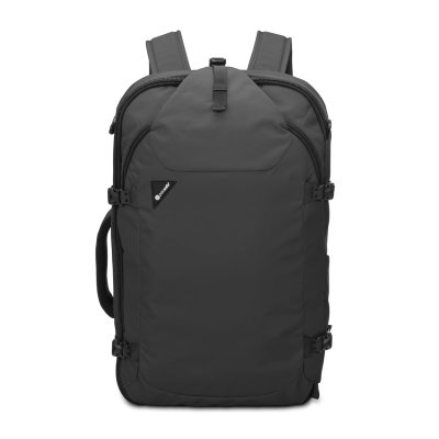 Рюкзак в ручную кладь антивор Pacsafe Venturesafe EXP45, черный, 45 л.
