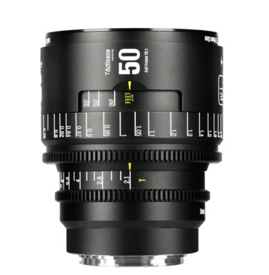 Объектив 7Artisans INFINTE 50mm T2.1 PL-Mount Чёрный  Байонет объектива PL-Mount • Покрытие матрицы Fullframe • Фокусное расстояние 50 мм • Фокусировка ручная • Максимальная диафрагма T2.1 • Минимальная диафрагма T22 • Угол зрения диагональ 46.8° • Зубчатое кольцо