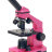 Микроскоп школьный Эврика 40х-400х в кейсе (фуксия)  - Микроскоп школьный Эврика 40х-400х в кейсе (фуксия) 