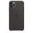 Силиконовый чехол Apple Silicone Case Black (Черный) для iPhone 11 Pro Max  - Силиконовый чехол Apple Silicone Case Black (Черный) для iPhone 11 Pro Max