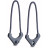 Пуллер-петля для молнии WANDRD WORRYLESS Zipper Puller Синяя (6 пар)  Пуллер-петля для молнии WANDRD WORRYLESS Zipper Puller Синяя (6 пар)  - Пуллер-петля для молнии WANDRD WORRYLESS Zipper Puller Синяя (6 пар)