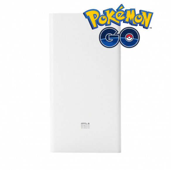 Power Bank для Pokemon Go 20000 mAh Xiaomi Mi White  Внешний аккумулятор для непрерывной игры в Pokemon Go • Легкий и емкий – 20000 мА⋅ч • Максимальный ток 2.1 А • Два разъема USB • Защита от перегрузок тока • Автоматическое выключение при колной зарядке • Утрапрочный корпус — выдерживает 50 кг