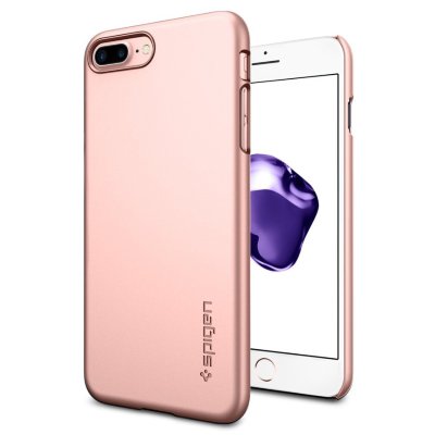 Клип-кейс Spigen для iPhone 8/7 Plus Thin Fit Rose Gold 043CS20474