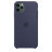 Силиконовый чехол Apple Silicone Case Midnight Blue (Темно-синий) для iPhone 11 Pro Max  - Силиконовый чехол Apple Silicone Case Midnight Blue (Темно-синий) для iPhone 11 Pro Max