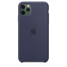 Силиконовый чехол Apple Silicone Case Midnight Blue (Темно-синий) для iPhone 11 Pro Max