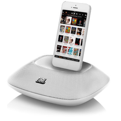 Акустическая система JBL OnBeat Micro White с док-станцией для iPhone и iPod