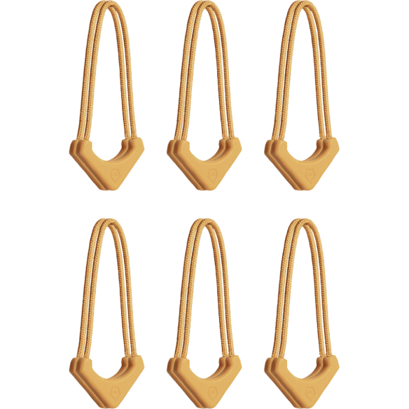 Пуллер-петля для молнии WANDRD WORRYLESS Zipper Puller Жёлтая (6 пар)  Пуллер-петля для молнии WANDRD WORRYLESS Zipper Puller Жёлтая (6 пар)  Пуллер-петля (6 пар)