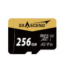 Карта памяти Exascend SDXC Catalyst UHS-I microSD V30 256GB + адаптер SD