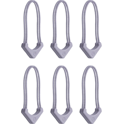 Пуллер-петля для молнии WANDRD WORRYLESS Zipper Puller Фиолетовая (6 пар) Пуллер-петля для молнии WANDRD WORRYLESS Zipper Puller Фиолетовая (6 пар)