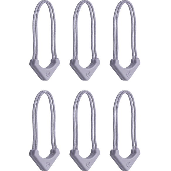 Пуллер-петля для молнии WANDRD WORRYLESS Zipper Puller Фиолетовая (6 пар)  Пуллер-петля для молнии WANDRD WORRYLESS Zipper Puller Фиолетовая (6 пар)  Пуллер-петля (6 пар)