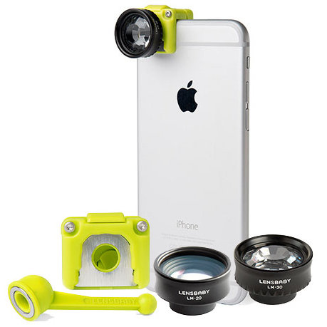 Набор объективов Lensbaby Creative Mobile Kit для iPhone 6/6S (83235)  Набор творческих объективов для телефона с подставкой • Совместим с iPhone 6 и 6S
