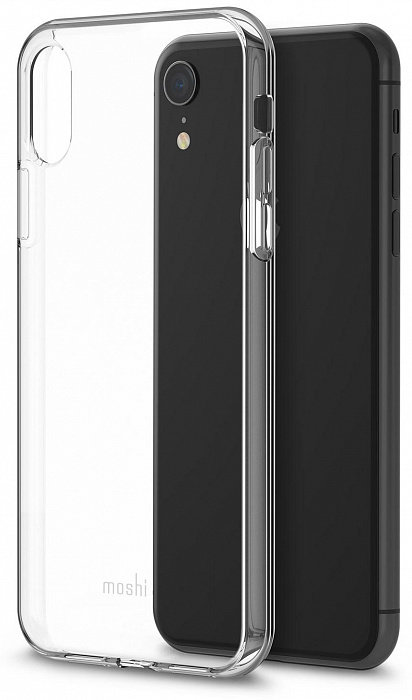 Чехол-накладка Moshi Vitros для Apple iPhone XR Transparent  Удобные бортики вдоль экрана • Защищает от царапин • Изготовлен из поликарбоната