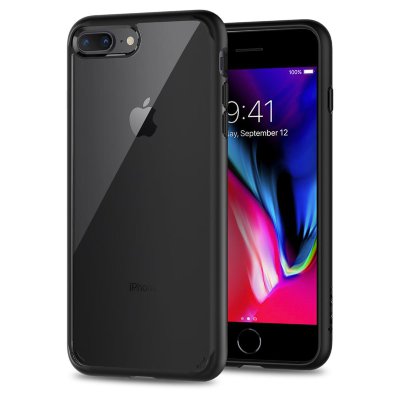 Чехол Spigen для iPhone 8/7 Plus Ultra Hybrid 2 Black 043CS21137