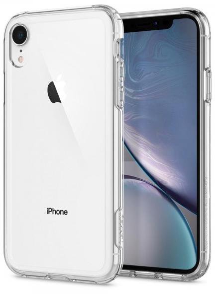 Чехол Spigen для iPhone XR Crystal Hybrid Crystal Clear 064CS25150  Стильный ультратонкий дизайн • Усиленный бампер • Защита от механических повреждений