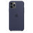 Силиконовый чехол Apple Silicone Case Midnight Blue (Темно-синий) для iPhone 11 Pro  - Силиконовый чехол Apple Silicone Case Midnight Blue (Темно-синий) для iPhone 11 Pro