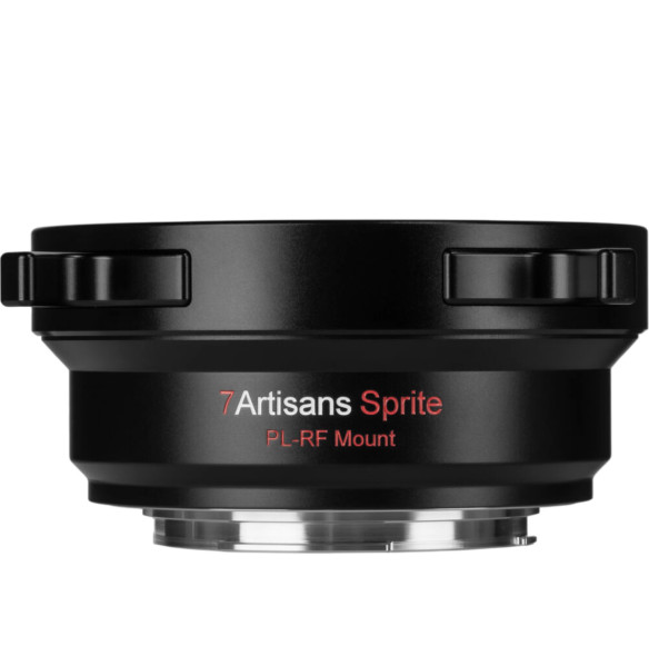 Адаптер 7Artisans Sprite PL-RF для объектива ARRI PL на байонет RF  Байонет объектива PL-mount (ARRI) • Байонет камеры RF (Canon EOS R) • Фокусировка ручная