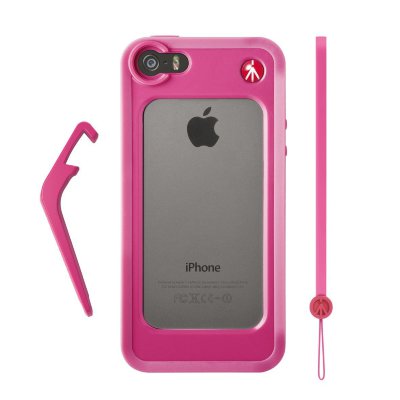 Чехол-бампер с подставкой Manfrotto KLYP+ for iPhone 5 / 5S Pink MCKLYP+5S-P