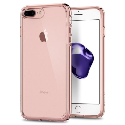 Чехол Spigen для iPhone 8/7 Plus Ultra Hybrid 2 Crystal Pink 043CS21136  Вторая версия популярного чехла Ultra Hybrid