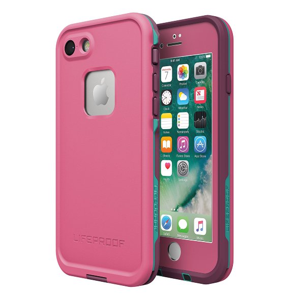 Водонепроницаемый чехол LifeProof FRĒ Twillight&#039;s Edge Pink для iPhone 8/7  Чехол LifeProof выдержит падение телефона с 2-х метров и погружение под воду на глубину до 2 метров вместе с iPhone 8/7