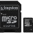 Карта памяти Kingston microSDHC 16 Gb Class 10 + Adapter  - Карта памяти Kingston microSDHC 16 Gb Class 10 + Adapter