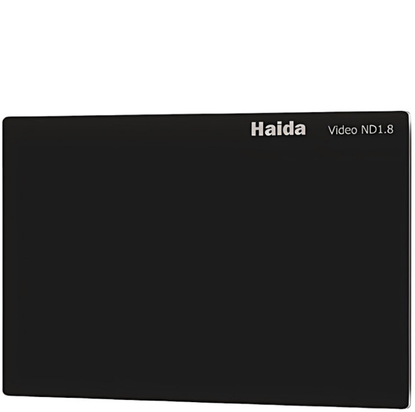 Светофильтр Haida Video ND1.8 (4x5.65&quot;)  Линз в комплекте 1 шт • Вид светофильтра ND (нейтральный) • Сила эффекта 1.8 • Формат 4 x 5.65" • Не регулируемый