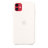 Силиконовый чехол Apple Silicone Case White (Белый) для iPhone 11  - Силиконовый чехол Apple Silicone Case White (Белый) для iPhone 11