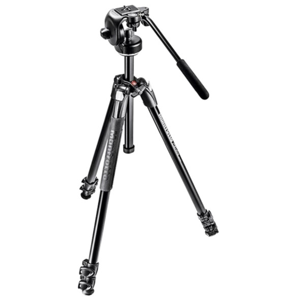 Штатив Manfrotto 290 Xtra с головой 128RC  Тип штативной головы: видеоголова • Основание штатива плоское • Диаметр ног 19 — 26 мм • Количество секций 3 • Высота с опущенной центральной колонной 1460 мм • Максимальная нагрузка 4 кг
