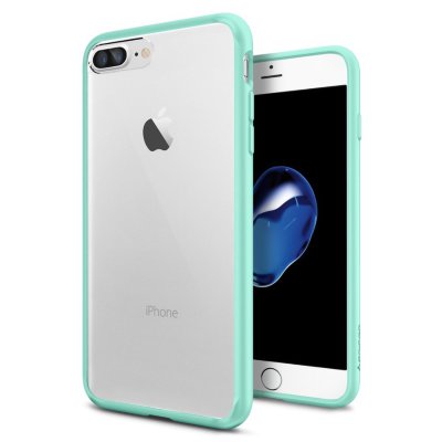 Чехол Spigen для iPhone 8/7 Plus Ultra Hybrid Mint 043CS20551  Чехол с прозрачной задней панелью и защитным бампером