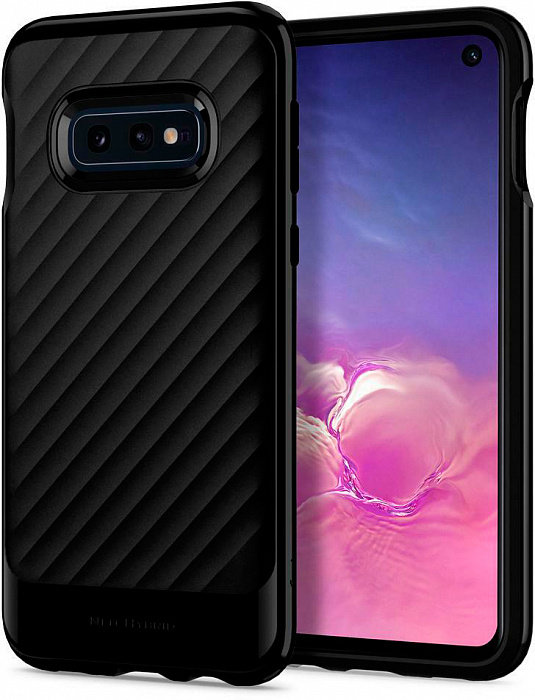 Чехол Spigen Neo Hybrid Black (609CS25845) для Samsung Galaxy S10e  Продуманная эргономика • Надежная защита
 • Завышенные бортики для камеры • Прочные материалы