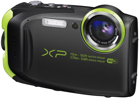 Подводный фотоаппарат Fujifilm FinePix XP80 Graphite Black  Подводный (до 15 м) • ударопрочный (до 1.75 м) • морозостойкий (до -10°C) • пыленепроницаемый • Wi-Fi • 16,4 Мпикс • зум 5х • дисплей 2.7" • видео FullHD 1080i